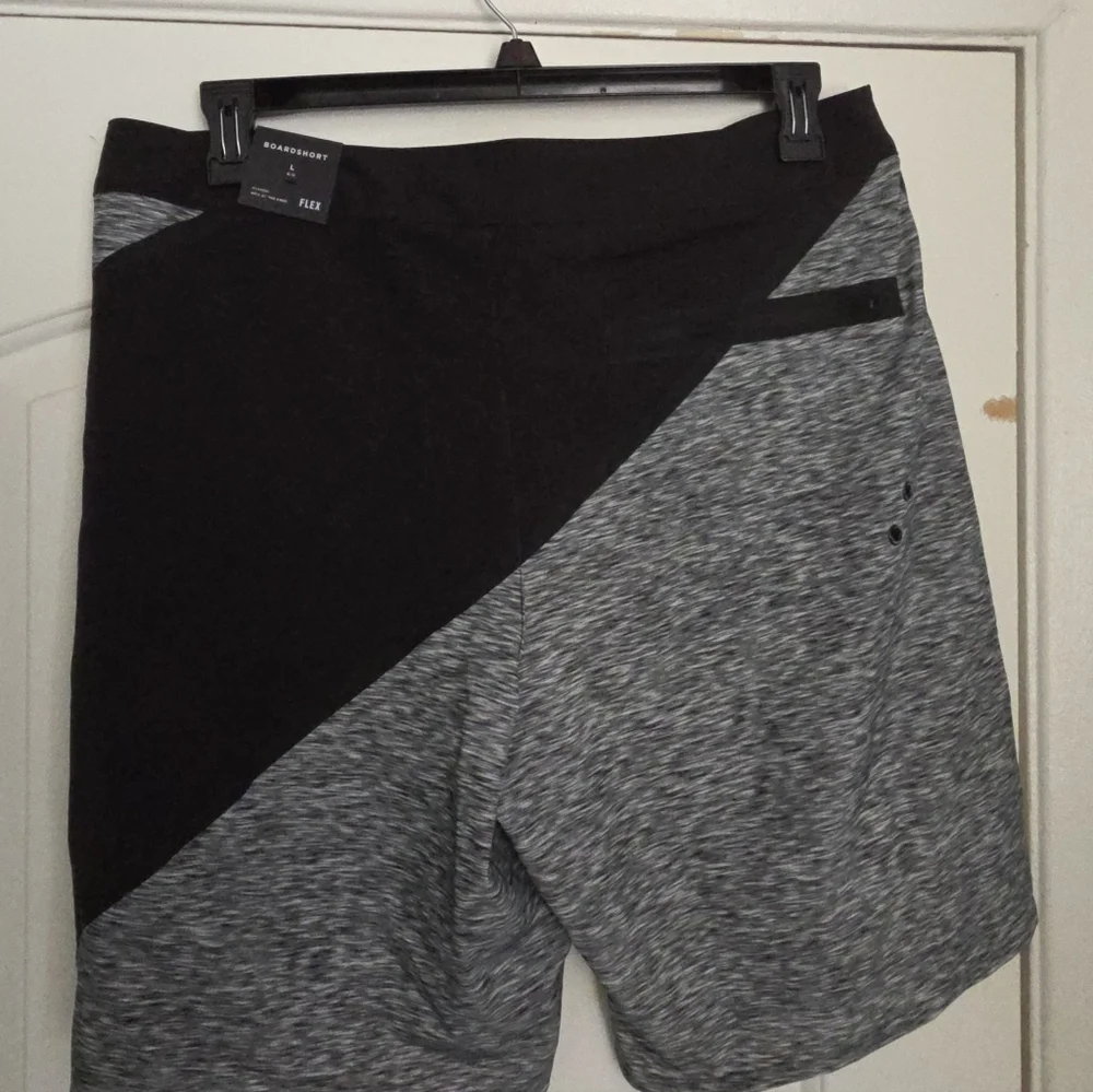 Men's Vintage American Eagle Outfitters Board Short Flex Large Black Gray New